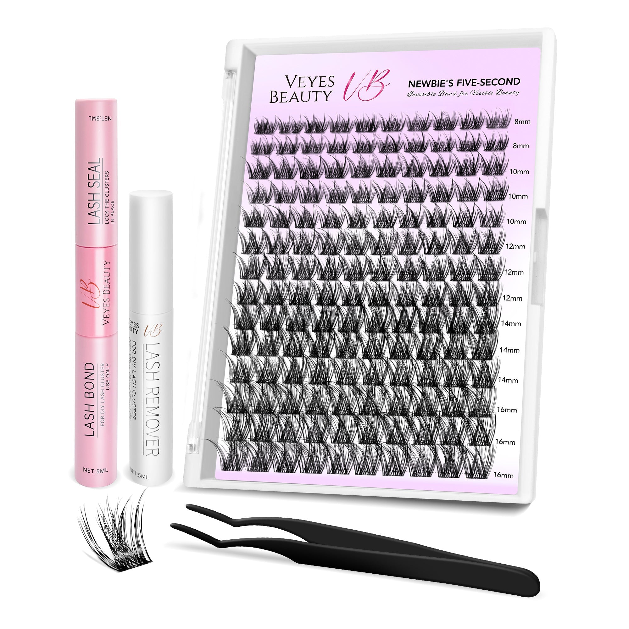 Zestaw kępek rzęs VeyesBeauty LuxeBold