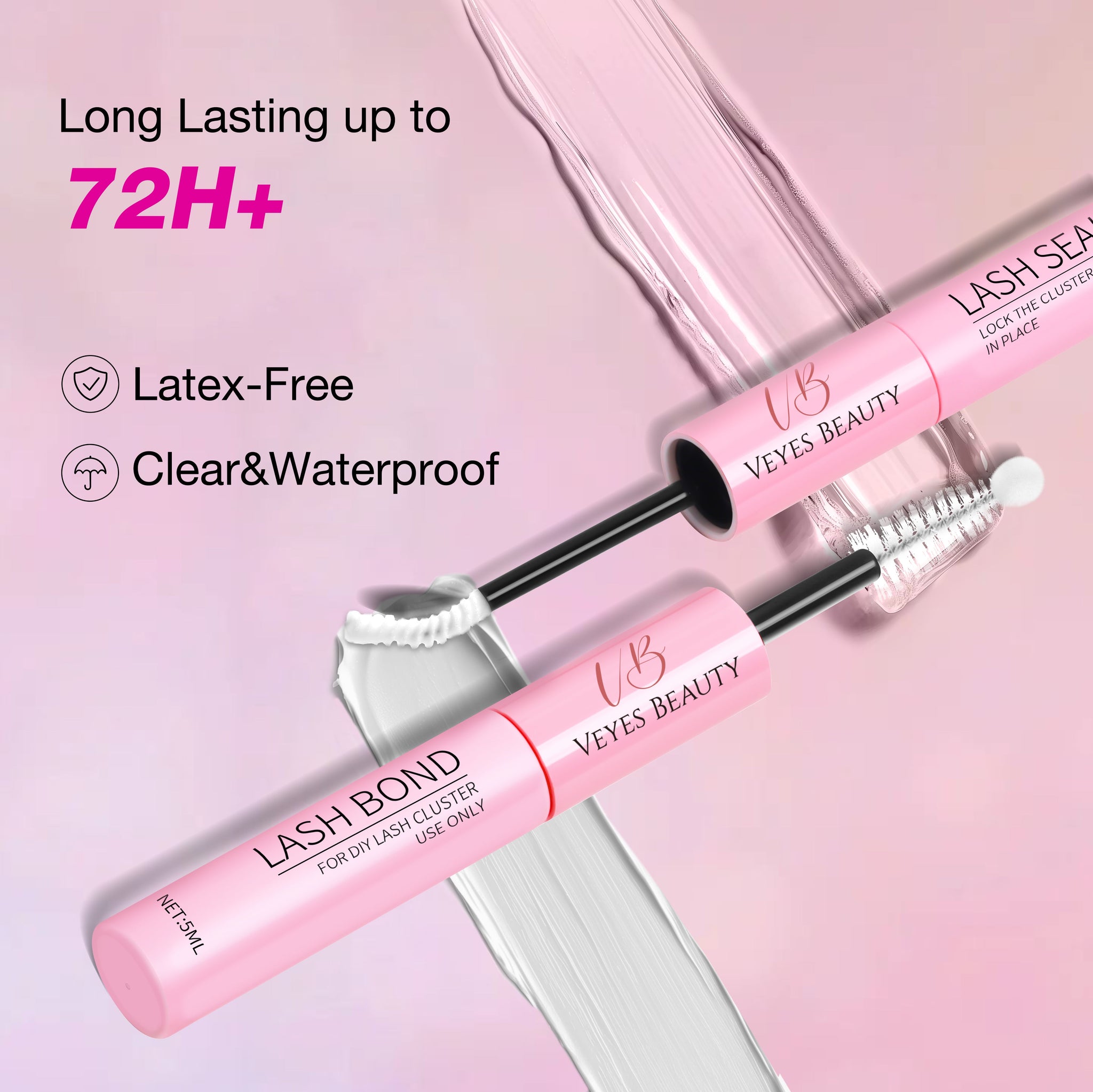 Klej i sealer do rzęs - biały 10 ml